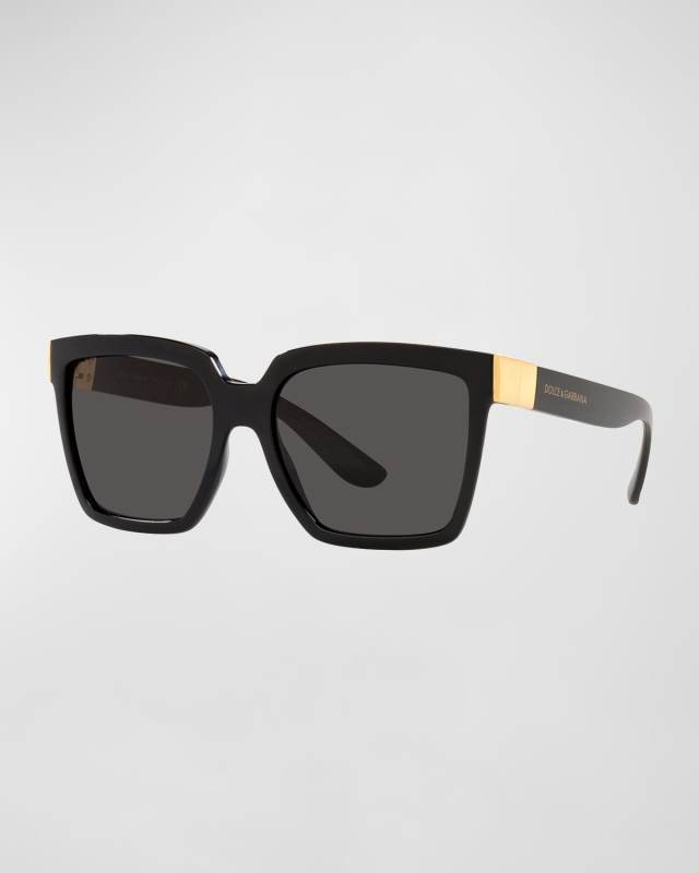 Oversized Square Acetate Sunglasses